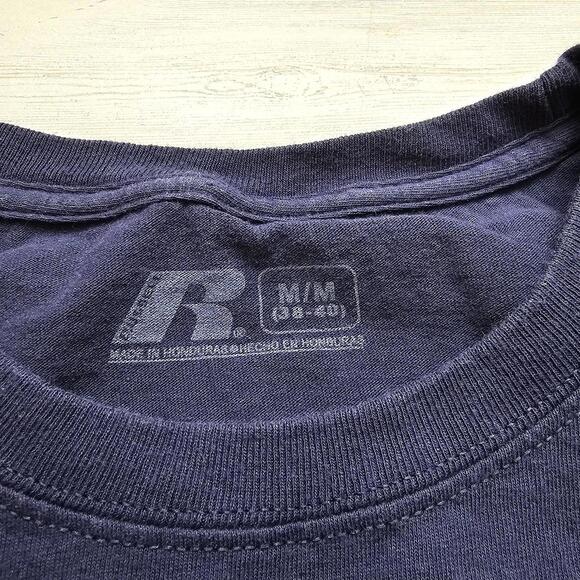 University of Dayton Flyers Graphic Long Sleeve Shirt Mens M Spellout Sleeve - Picture 2 of 4